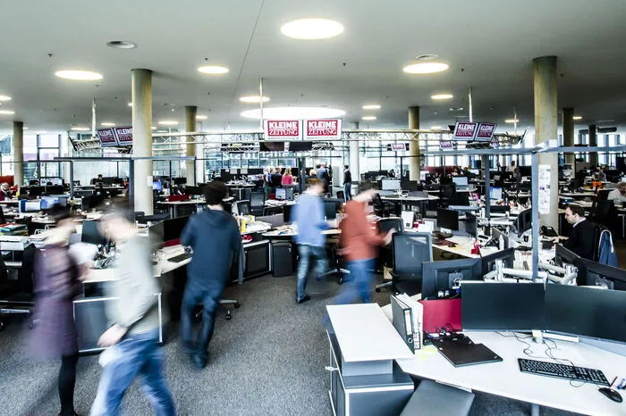 Unser Newsroom. 24/7 besetzt.