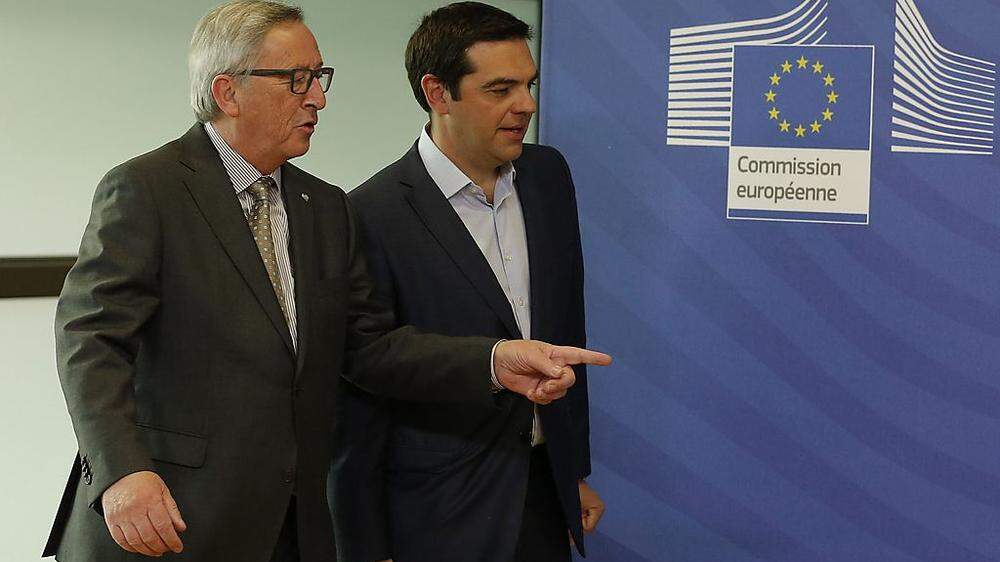 Juncker und Tsipras treffen sich in Brüssel