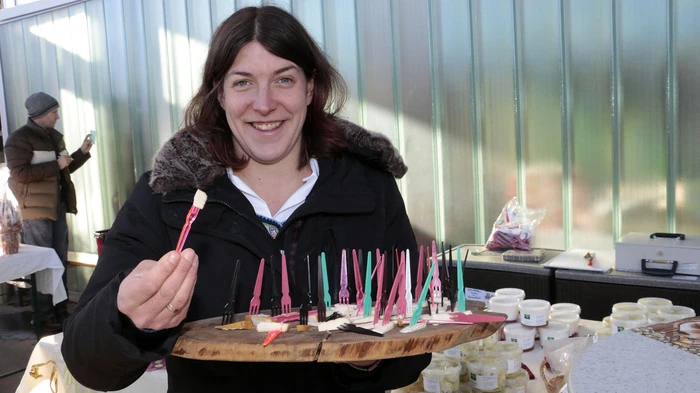 An allen drei Tagen bestens besucht war der Christkindlmarkt am Gelände des Freizeitzentrums in Stallhofen.