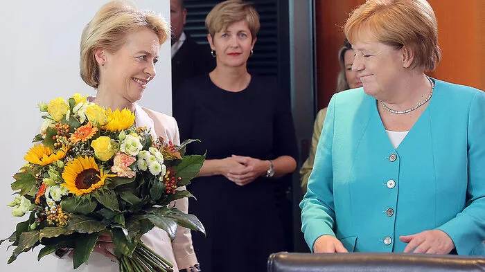 Letzte Kabinettssitzung mit Von der Leyen
