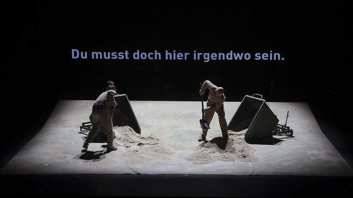 Sezne aus &quot;All right. Good night&quot; im Wiener Volkstheater