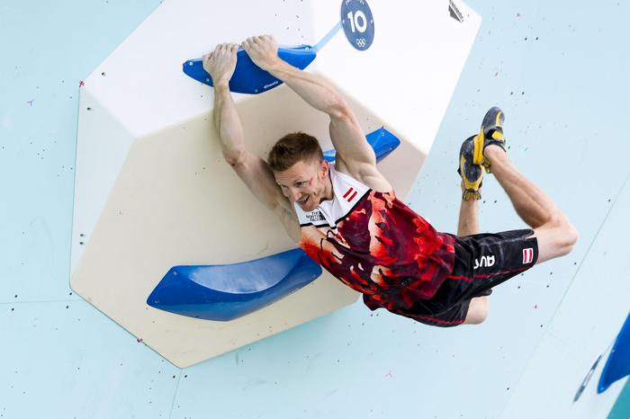 PARIS,FRANCE,09.AUG.24 - OLYMPICS, CLIMBING - Olympic Summer Games Paris 2024, men. Image shows Jakob Schubert (AUT).
Photo: GEPA pictures/ Patrick Steiner