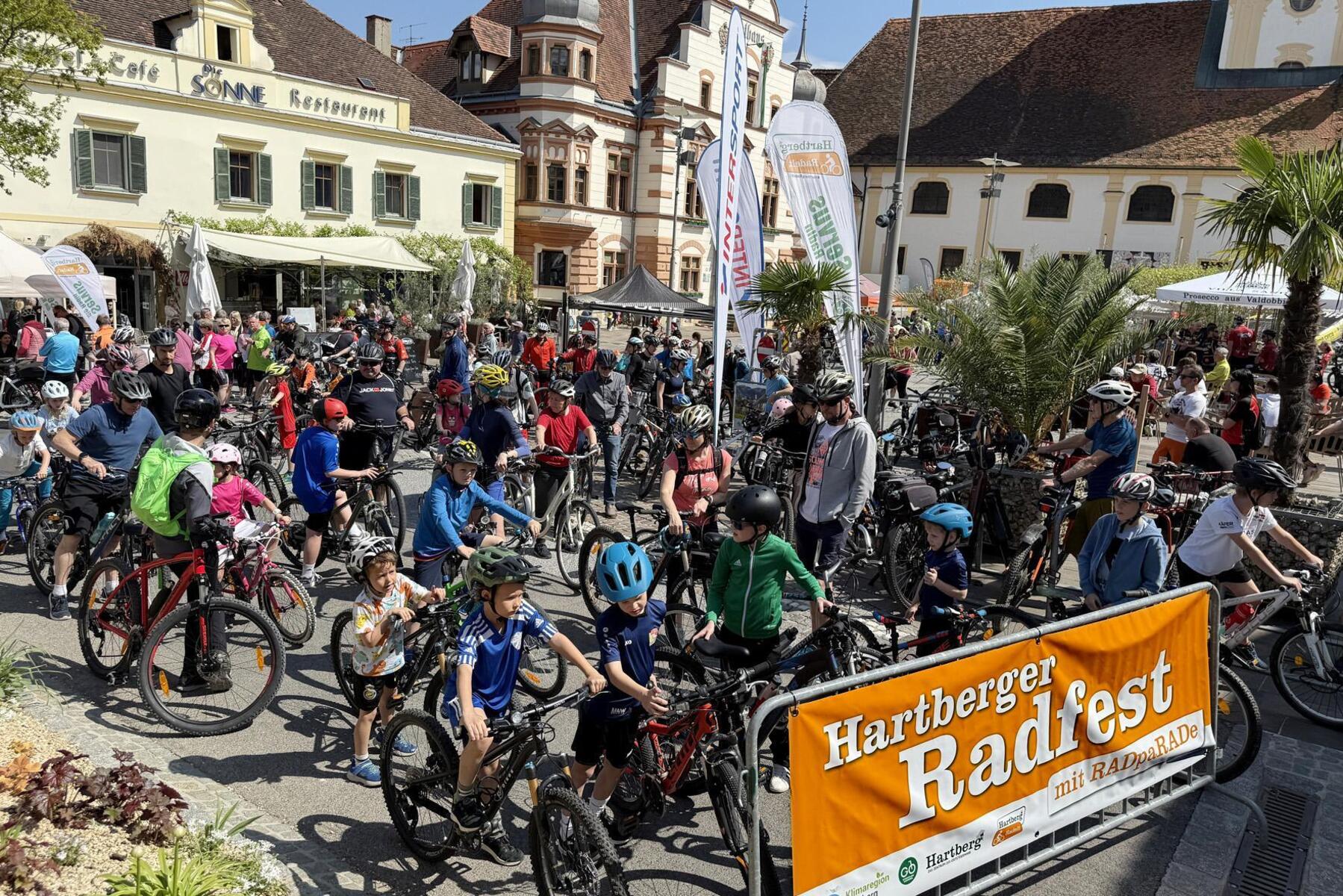 Radfest in Hartberg: Erstmals können Besucher selbst Sprünge wagen