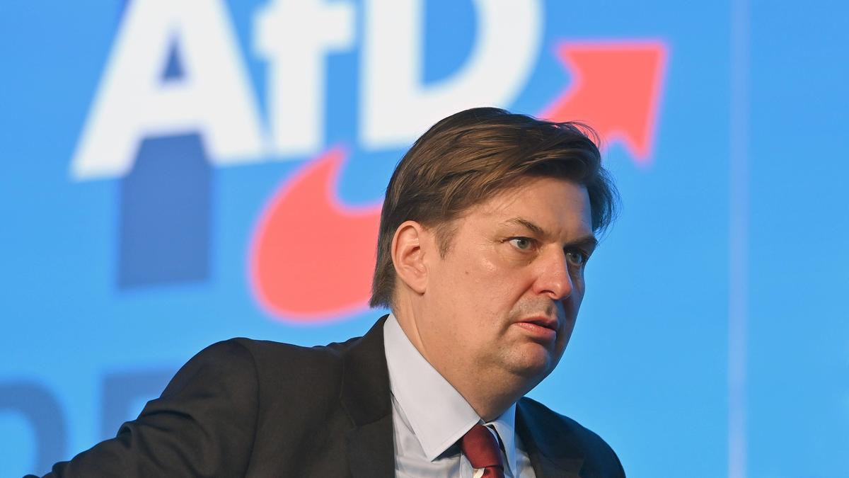 Der AfD-Spitzenkandidat Maximilian Krah