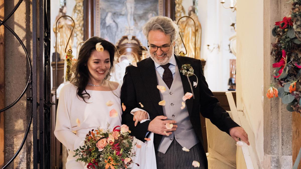 Alexander Bardeau und Christina Sorgmann heirateten im Schloss des (Schwieger-)Vaters 