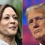 Kamala Harris und Donald Trump 