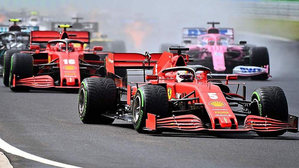 Die Ferraris fahren momentan nur hinterher... 