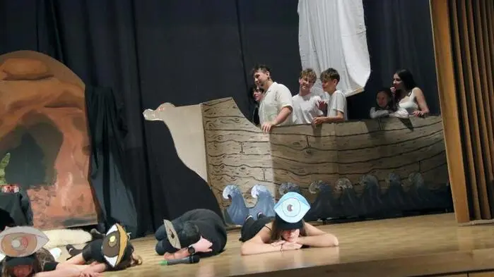 Odysseus, der Held aus Homers „Ilias“ inspirierte die Theatergruppe der 1. bis 7. Klassen des Gymnasiums Köflach.