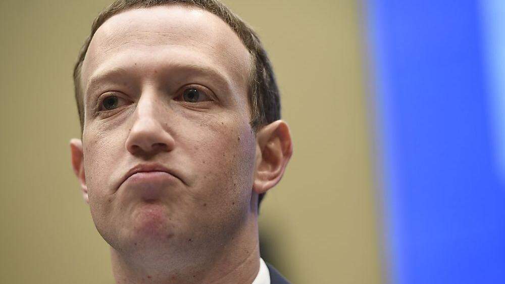 Facebook-Chef Marc Zuckerberg