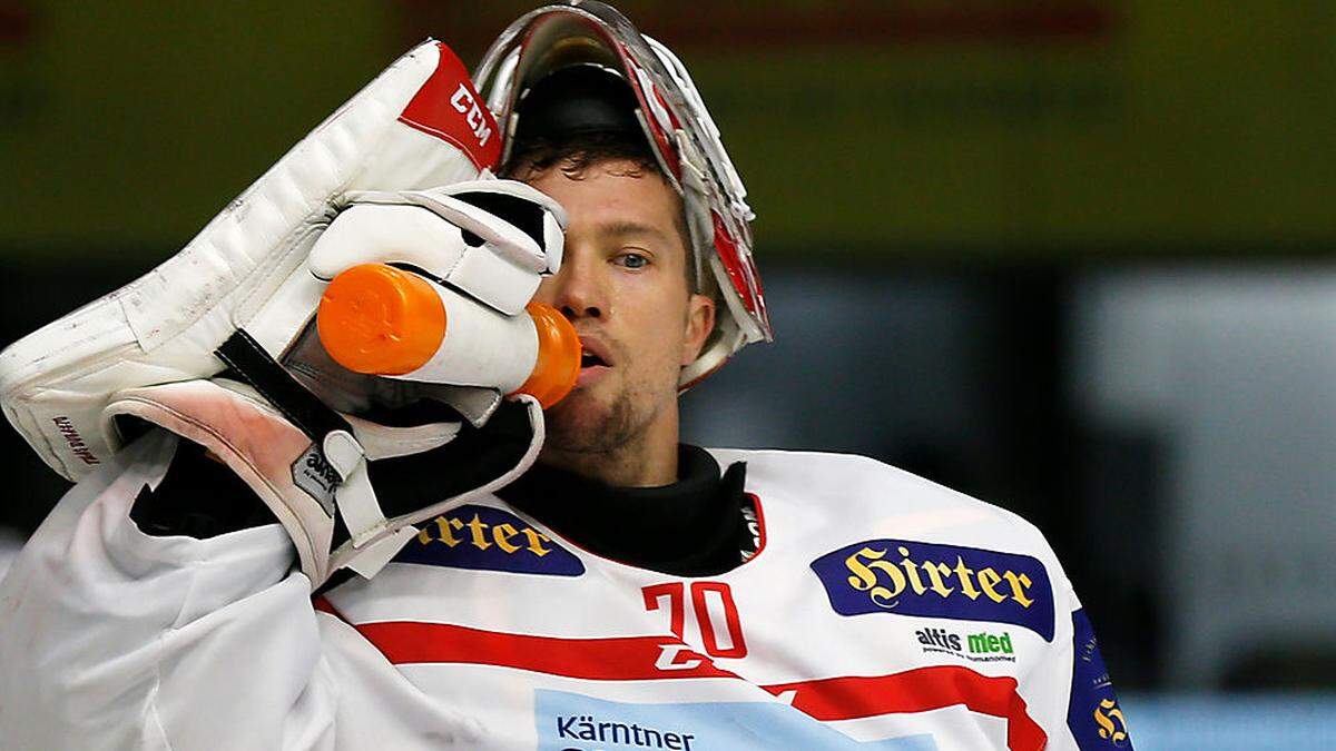 Trotz seiner starken Leistung, bekommt Tomas Duba regelmäßig eine Pause