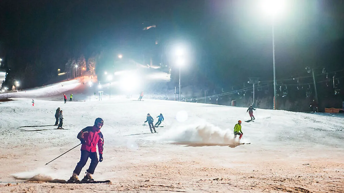 In Gaal wird zum Nachtskifahren geladen - kostenlos