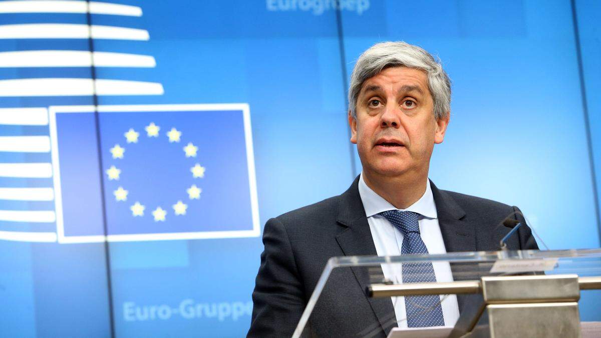 Der Portugiese Mario Centeno sieht Anlass für baldigen Kurswechsel der EZB 