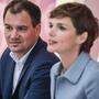 Da traten sie noch gemeinsam auf: Der steirische SPÖ-Chef Michael Schickhofer und Bundes-Chefin Pamela Rendi-Wagner