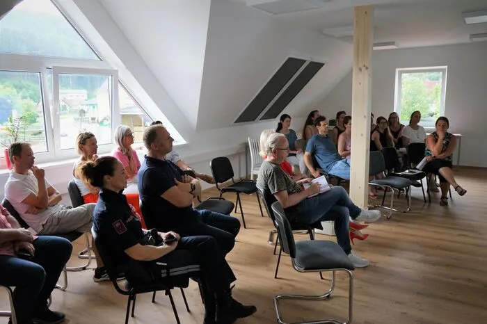 Vergangene Woche wurden die neuen Räumlichkeiten präsentiert und das Unternehmen "sozkom" vorgestellt.