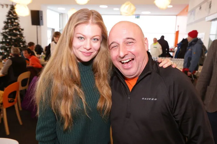 ... Zoe mit Christoph Fälbl ...