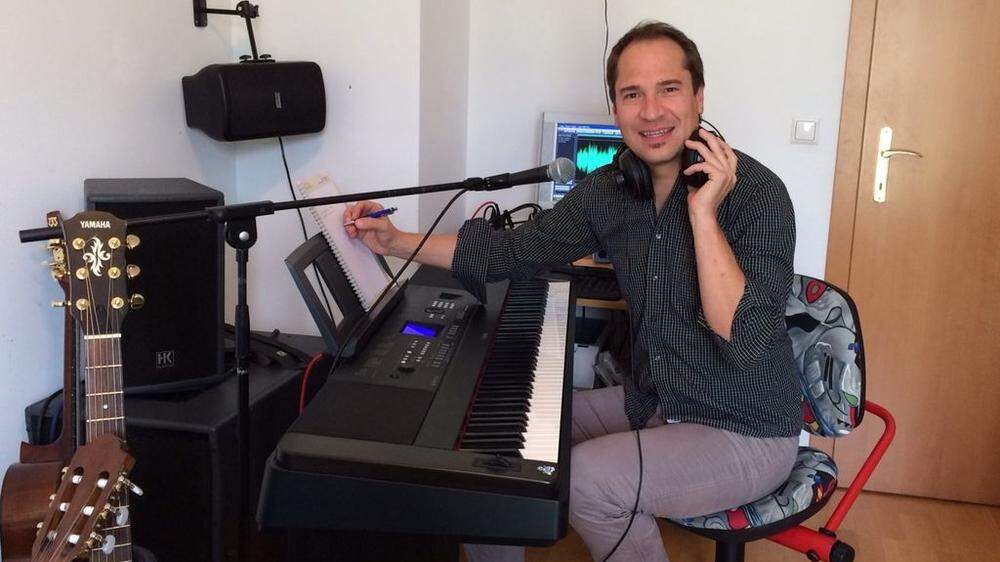 Markus Schaupensteiner aus Liezen schreibt und singt Lieder aus Leidenschaft