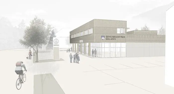 Die Amtsräume der Gemeinde werden sich im Obergeschoß befinden