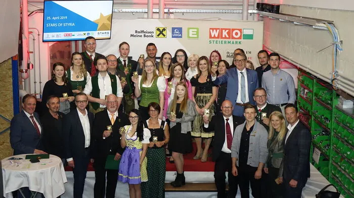 In den Räumen der Johannes Strommer GmbH in Söding-St.-Johann zeichnete die Wirtschaftskammer am Donnerstagabend die besten Lehrlinge und Meister aus dem Bezirk Voitsberg bei der Gala "Stars of Styria" aus.