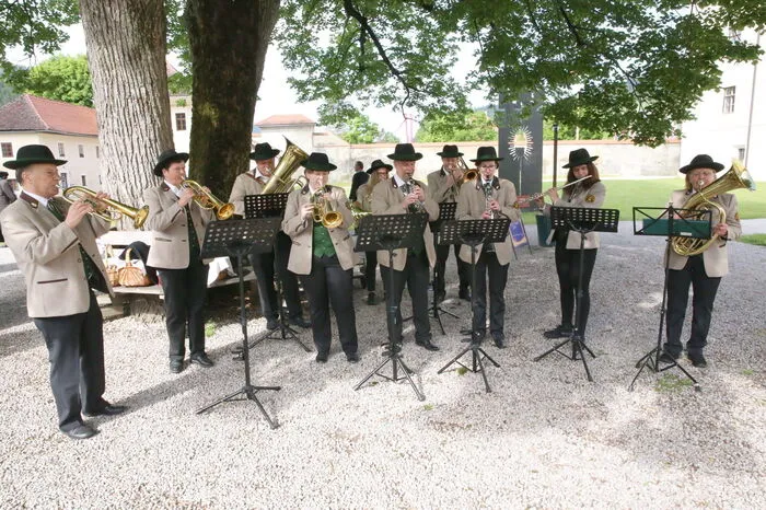 Die Bauernkapelle Isopp sorgte für Stimmung.