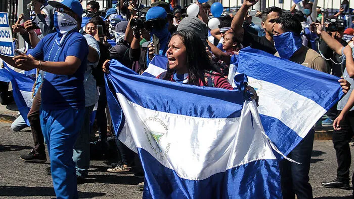 Regierungskritische Demonstration in Nicaragua