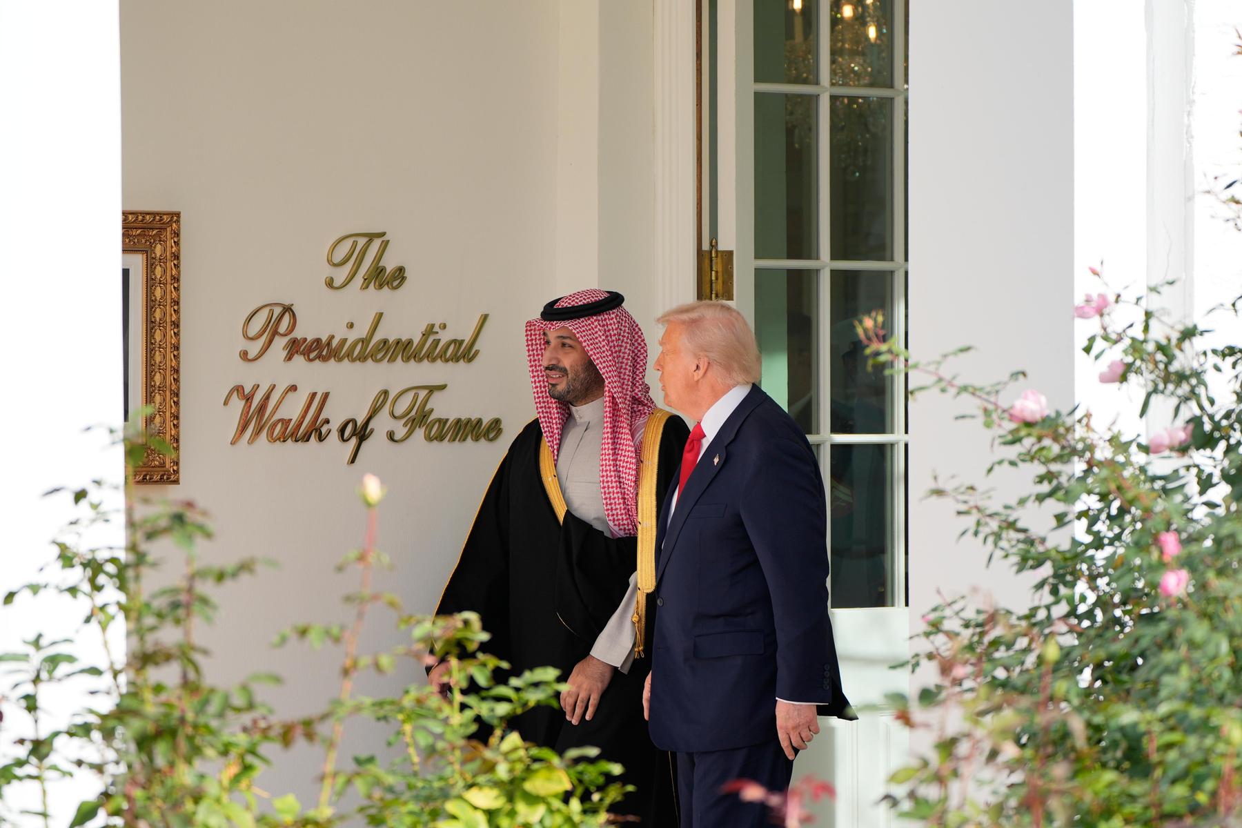 Cristiano Ronaldo se je srečal z Donaldom Trumpom v Beli hiši.