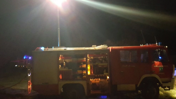 Die Feuerwehren Kammer und Seitz wurden in der Nacht auf Samstag zu einem Gartenhüttenbrand gerufen.