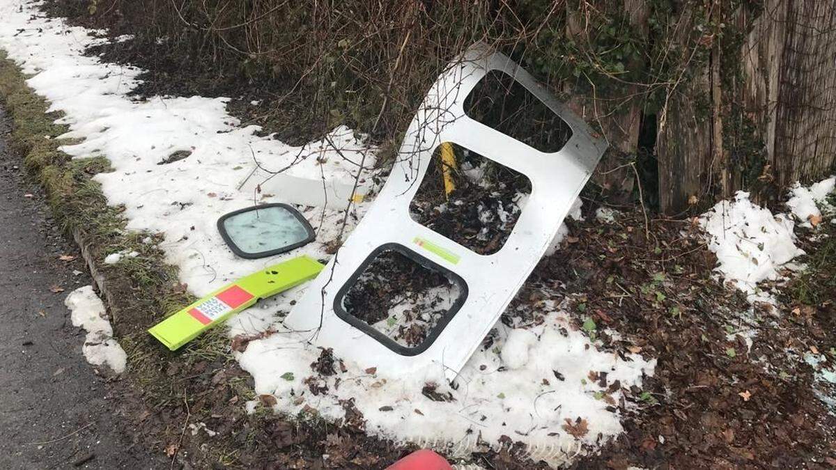 In letzter Zeit kam es in Kärnten zu mehreren Sprengungen - wie etwa hier in Techelsberg