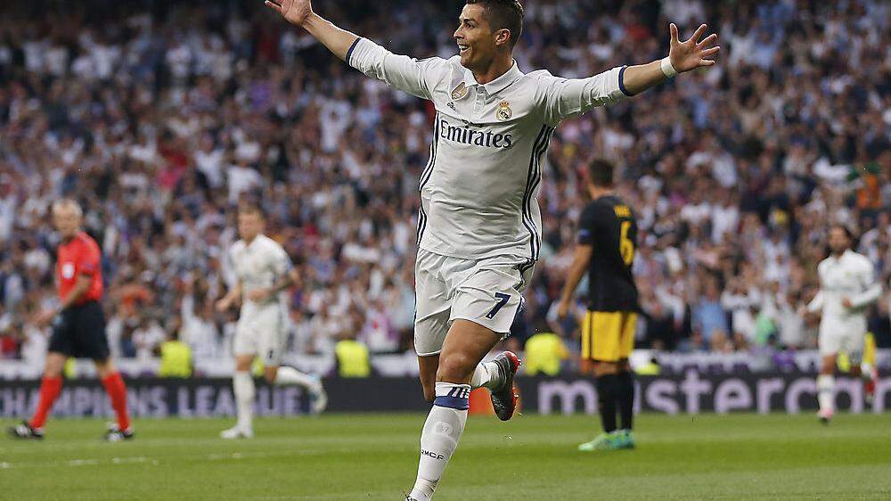 Ronaldo erzielte die Treffer 1, 2 und 3 für Real Madrid