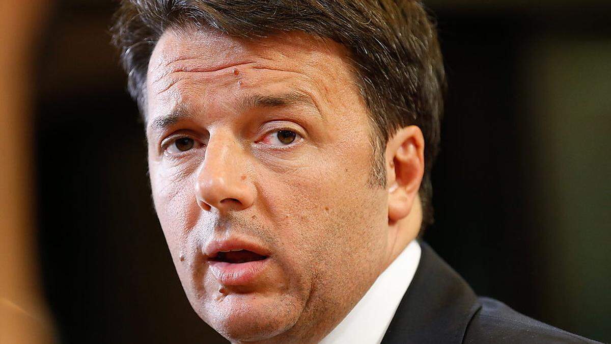 "Kultur ist wie Erdöl": Premier Matteo Renzi