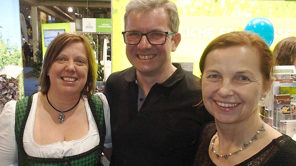 Tourismusverbandsteam: Manuela Machner, Michael Ranzmaier-Hausleitner und Grete Pichler