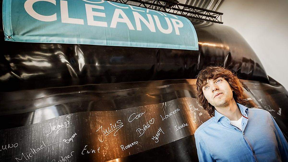 Boyan Slat und sein Ocean Cleanup project 