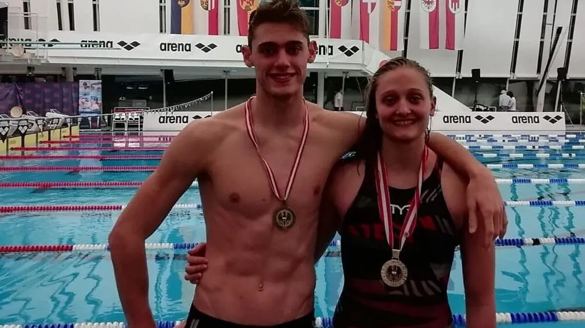 Stefan Pilhatsch mit Schwester Caroline