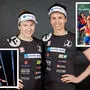 Das Beach-Team Schützenhöfer und Plesiutschnig, die deutsche Turnerin Sarah Voss im Ganzkörperanzug (links), und norwegische Beachhandballerinnen (rechts oben)  