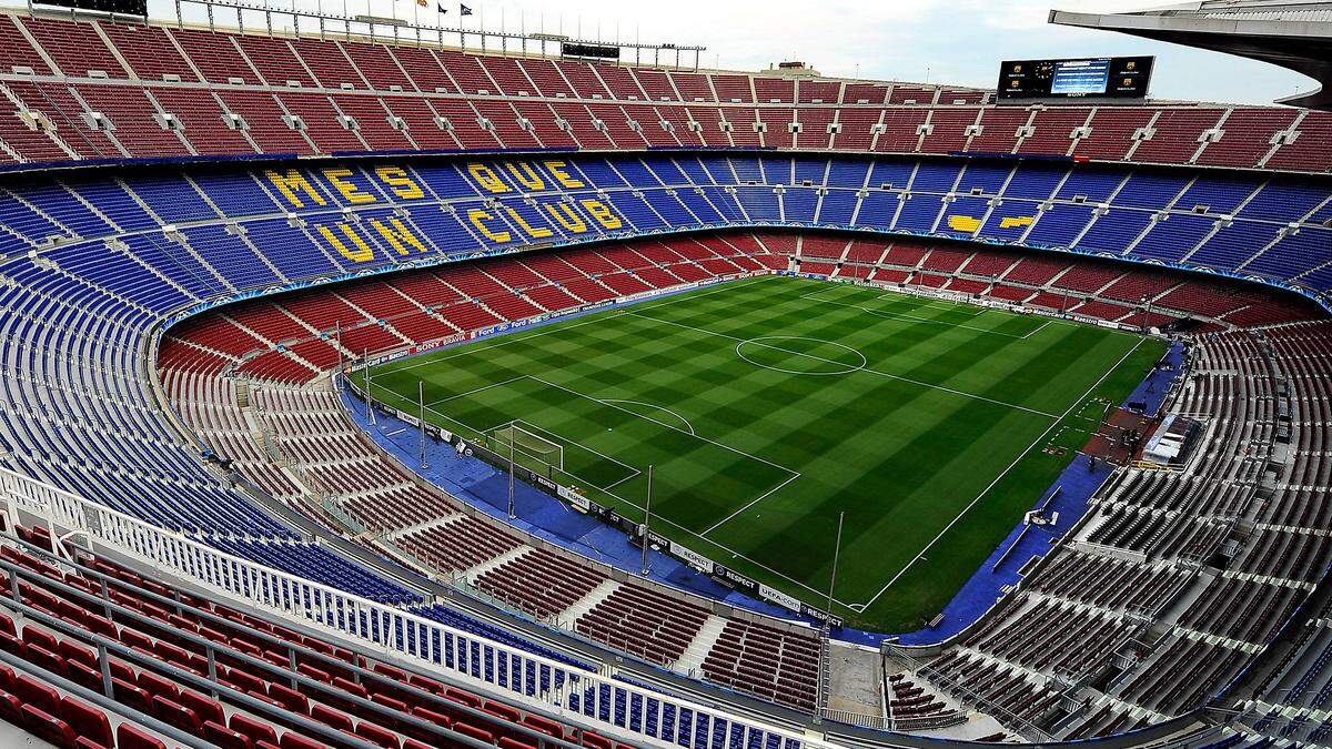 Das Camp Nou in Barcelona wird umgebaut