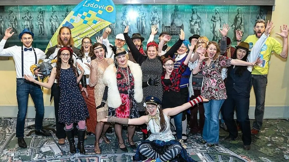 Beim jährlichen Fest der Spiele geht es bunt zu.