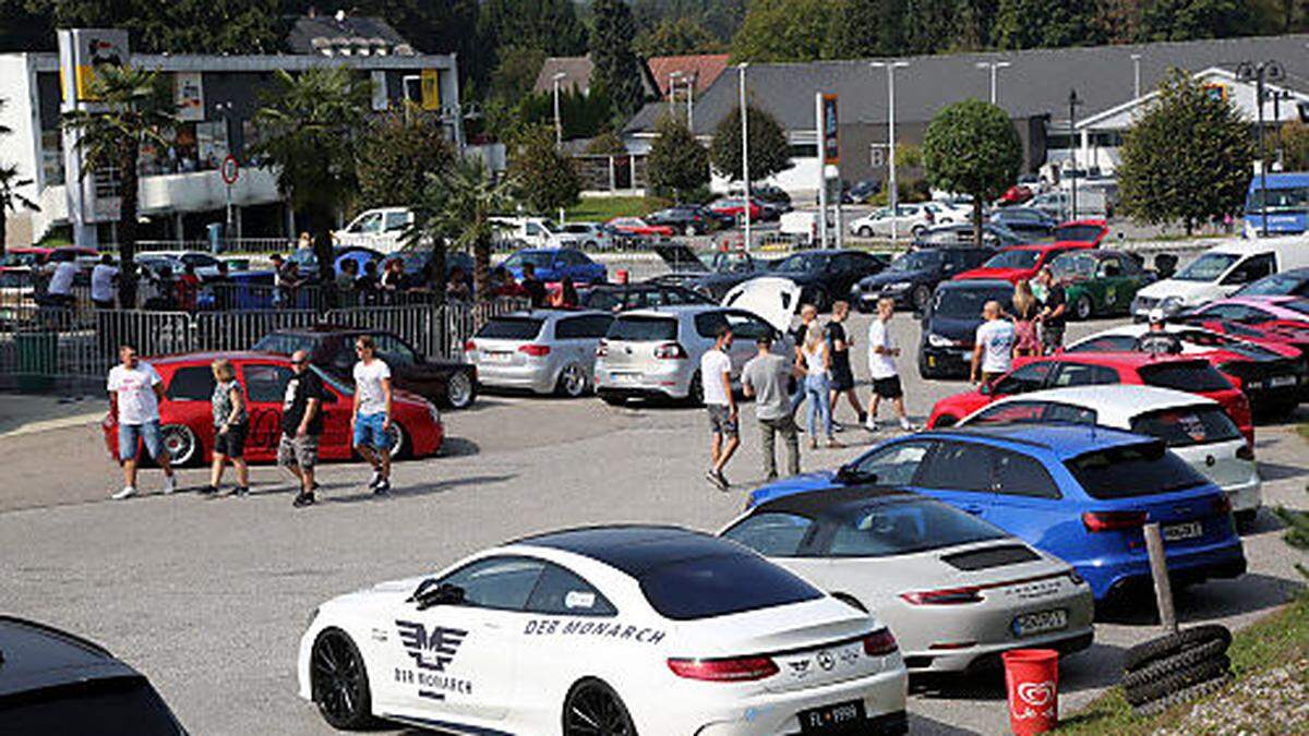 Auch in Velden werden die GTI-Fans immer mehr