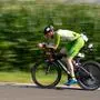 Samuel Pfusterer (Pewag Racing Team) hat mit neuem Streckenrekord erneut den Steiraman Styrian X-treme Triathlon siegreich beendet