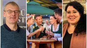 Herbert Germuth, Obmann des Tourismusverbands Südsteiermark, mit Geschäftsführerin Melanie Koch