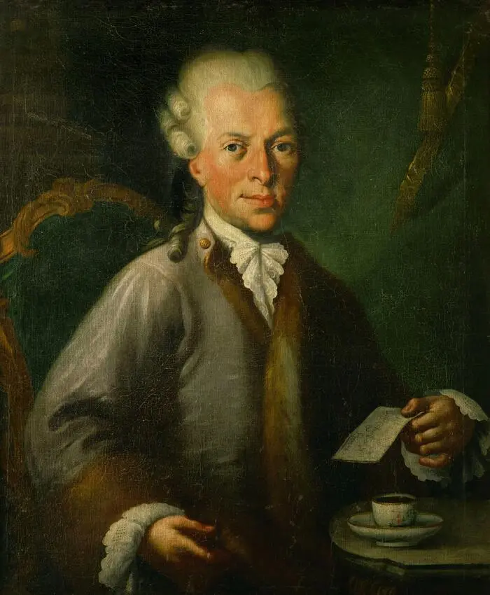 Johann Baptist von Berchtold zu Sonnenburg, Ehemann von Mozarts Schwester Anna Maria (Nannerl). Öl auf Leinwand, um 1785. Mozarthaus, Salzburg.