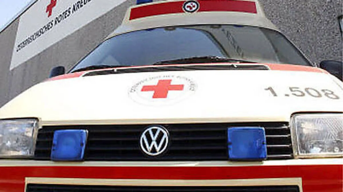 Der Motorradfahrer wurde von der Rettung ins Klinikum Klagenfurt gebracht