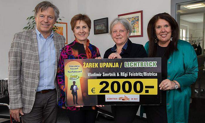 Die Initiative „Lichtblick/Zarek upanja“ veranstaltete Benefizkonzert