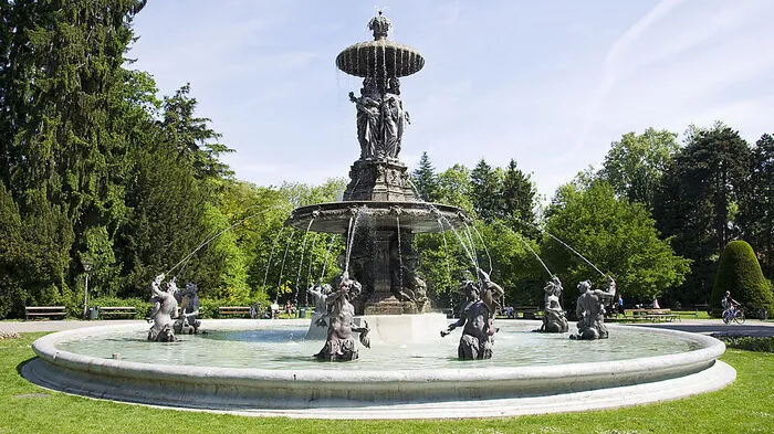 Der Brunnen im Grazer Stadtpark