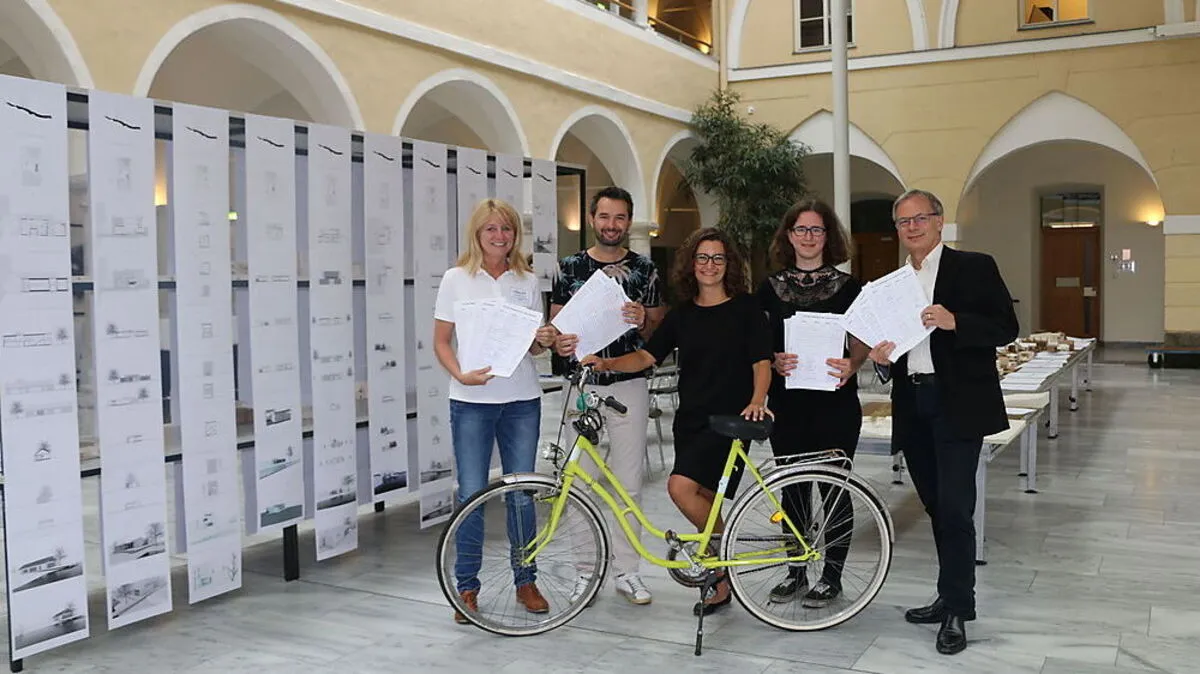 Angelika Lesky, Daniel Ramsbacher, Elisabeth Leitner, Anna Elisabeth Hochfilzer und Walter Schneider