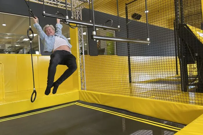 Für "Ninja-Warrior" muss Thorsteinn Einarsson aber dann doch noch üben.