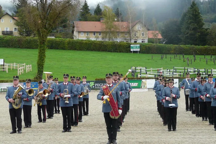 Die Gestütskapelle Piber sorgte für die passende Musik.