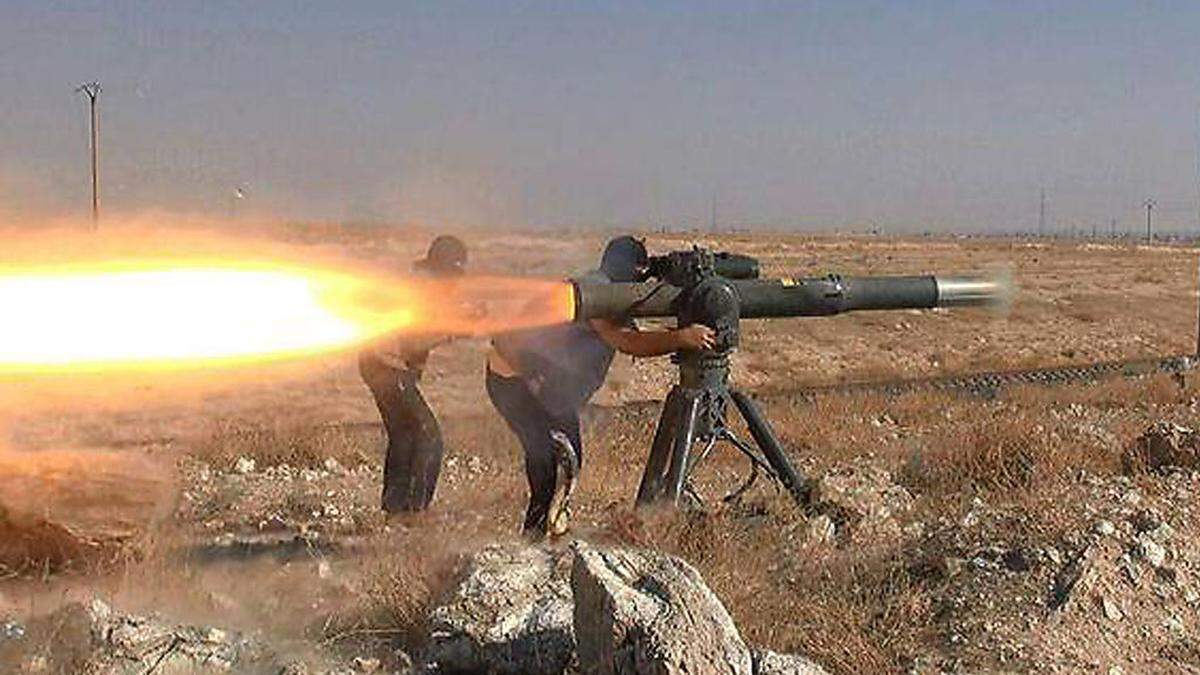 IS-Kämpfer in Syrien