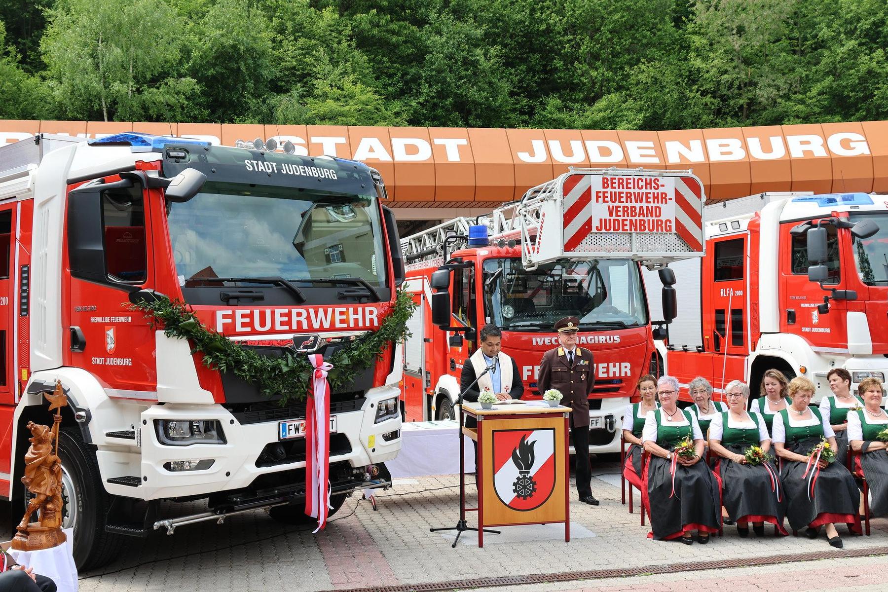 Judenburger Feuerwehrtag 2024: 1752 Einsätze und 170.000 Stunden ehrenamtlicher Einsatz
