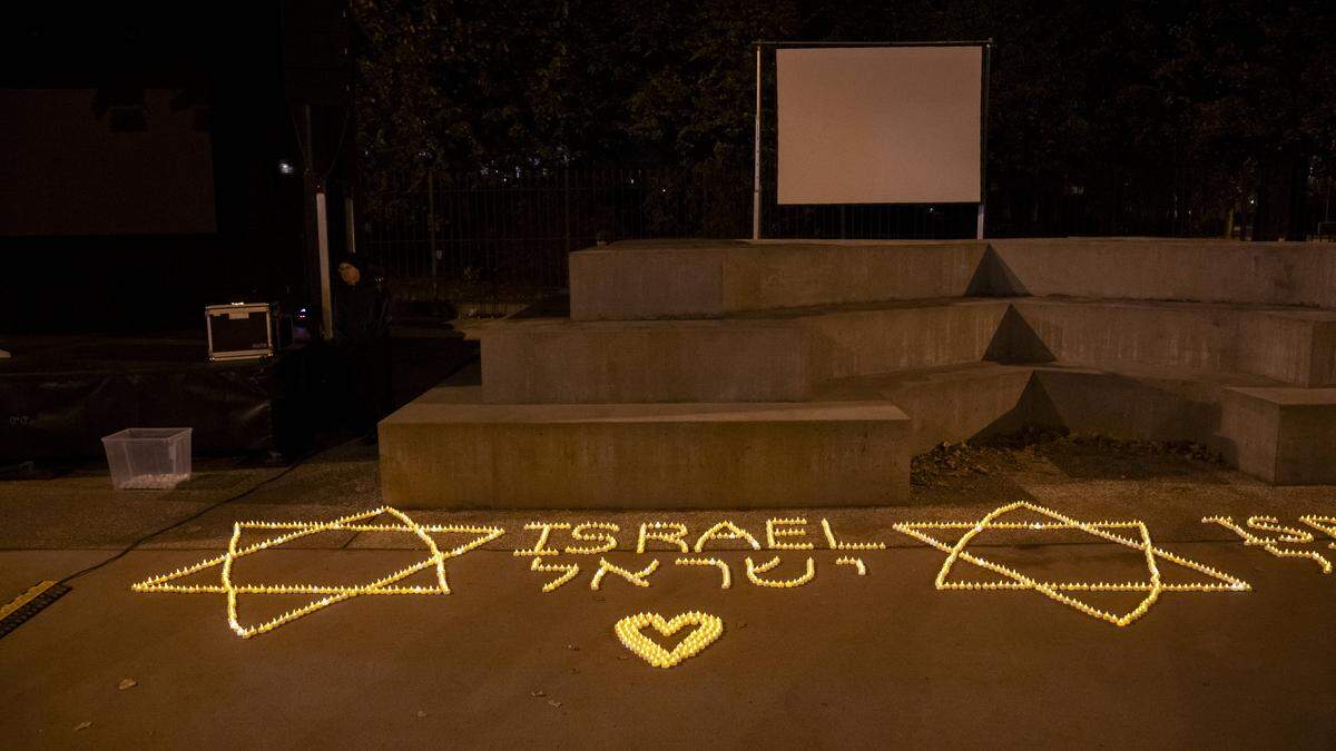 Gedenkveranstaltung zu den Novemberpogromen in Wien.