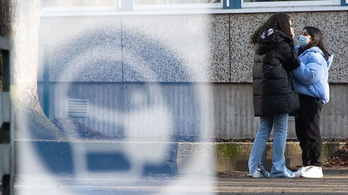 In der Schule müssen nur noch Infizierte Maske tragen