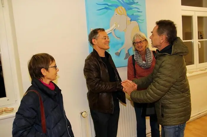 Vernissage Randkunst in der StART-Galerie in Köflach. 13 Künstlerinnen und Künstler der „Randkunst LebensGroß“ in Lieboch zeigen eine Auswahl ihrer Werke